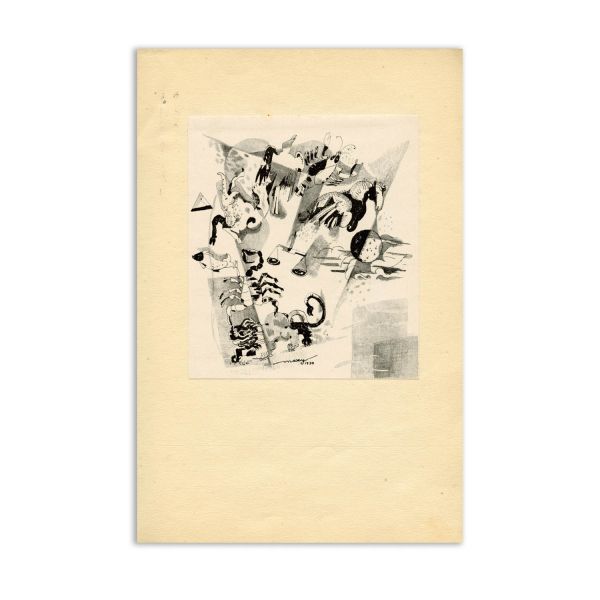 Ilarie Voronca, Zodiac, 1930, exemplar numerotat, cu dedicație olografă pentru Dan Faur