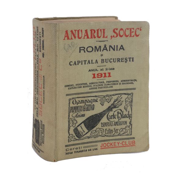 Anuarul „Socec”. România și capitala București, 1911, patru părți + un supliment