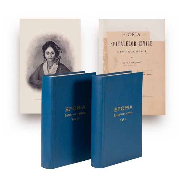 Al. G. Galeșescu, Eforia Spitalelor Civile din București, 1899, două volume