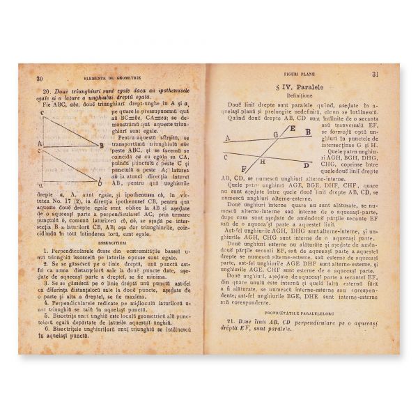 Dimitrie Petrescu, Elemente de geometrie, 1874