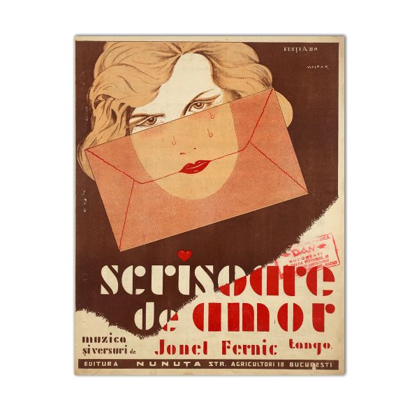 Colecție de trei partituri, „Valsul dragostei”, „Scrisoare de amor”, „La căsuța albă”