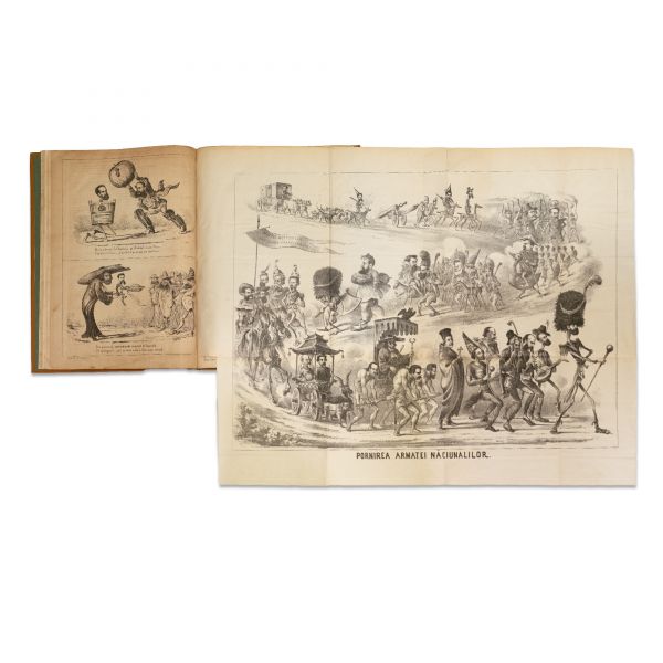 Publicația „Scrânciobul”, anul I-II, 23 numere colligate + Calendarul „Scrînciobului” pe anul 1869