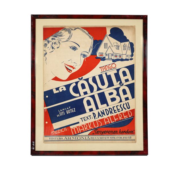 Colecție de trei partituri, „Valsul dragostei”, „Scrisoare de amor”, „La căsuța albă”