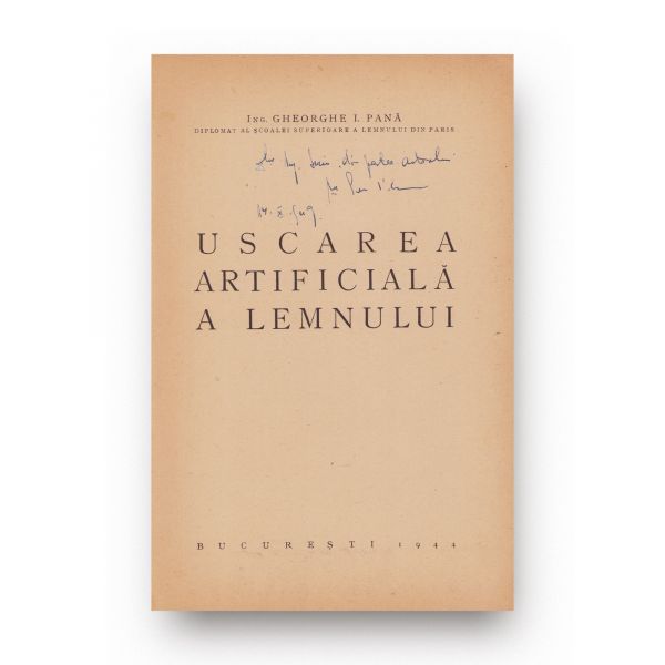 Trei volume despre prelucrarea lemnului, 1922-1944