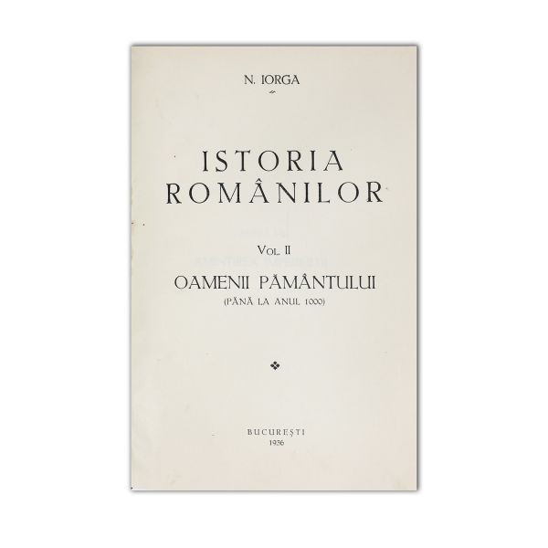 Nicolae Iorga, Istoria Românilor, 11 volume, 1936-1939
