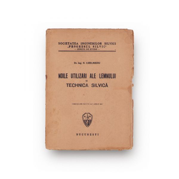 Trei volume despre prelucrarea lemnului, 1922-1944