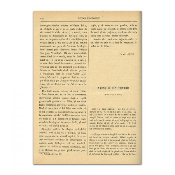 Convorbiri literare, anul XIV, cu „Scrisoarea Întâia” de M. Eminescu și „Amintiri din Copilărie” de I. Creangă 