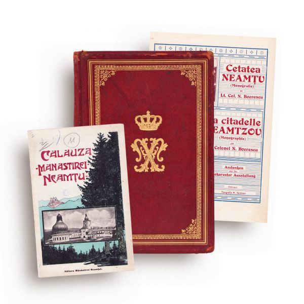 Lt. Col. N. Boerescu, Cetatea Neamț (Monografie). Amintiri de la Expoziția din 1906 + Călăuza Mănăstirii Neamț