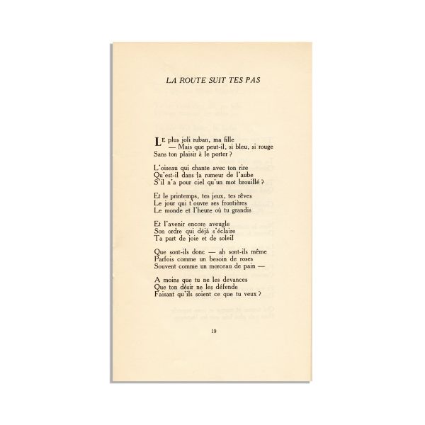 Claude Sernet, Jour Après Jour, cu dedicație 