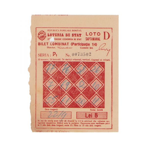 Șapte bilete de loterie