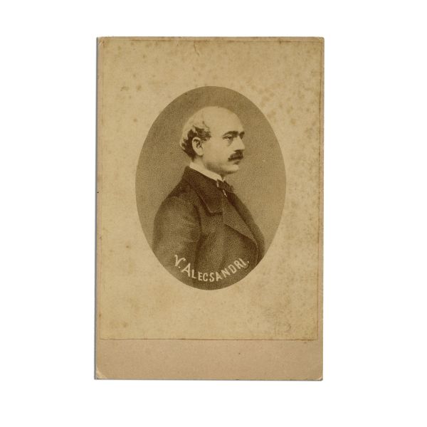 Vasile Alecsandri, fotografie de cabinet