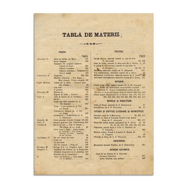 Convorbiri Literare, Anul V, 1871 - 1872, cu „Mortua est”, „Îngerul de pază” și „Noaptea...”  de Mihai Eminescu