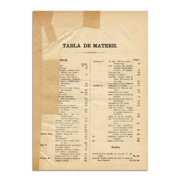 Publicația „Convorbiri Literare”, Anul III, 1 martie 1869 - 1 martie 1870, cu scrieri diverse de V. Alecsandri