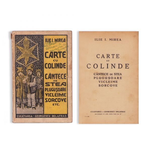 Ilie I. Mircea, Carte cu colinde, 1940