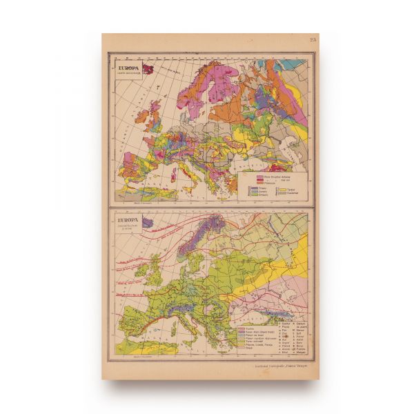 Gen. C-tin Teodorescu, N. A. Constantinescu, Atlas geografic, istoric și statistic, 1940