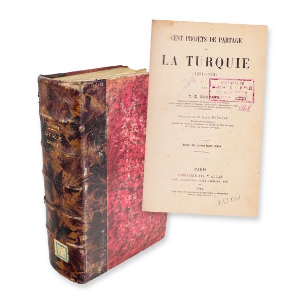 Trandafir G. Djuvara, Cent projets de partage de la Turquie, 1914 