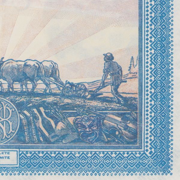 5000 lei 1945, 18 bancnote necirculate în serie consecutivă