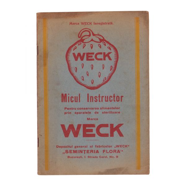 Bucătărie vieneză + Mic instructor pentru aparatele de sterilizare marca Weck