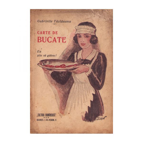 Gabrielle Tăzlăuanu, Carte de bucate 