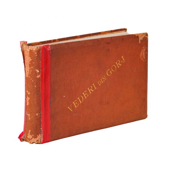 Vederi din Gorj, 1906, cu dedicație pentru dr. Constantin I. Istrati