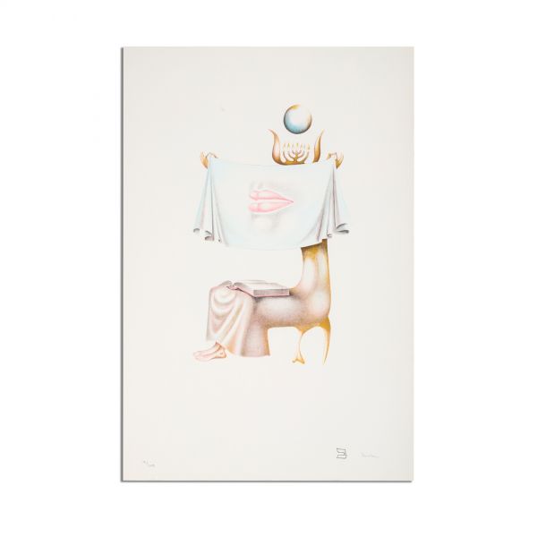 Jules Perahim, L'Alphabet, mapă cu 22 de cromolitografii numerotate și semnate de autor