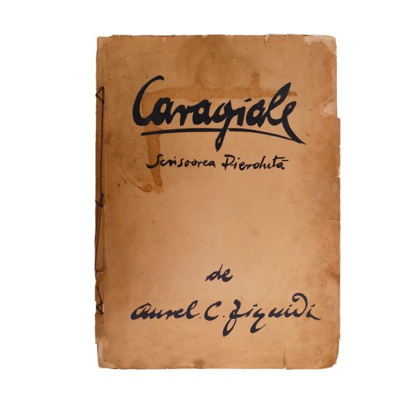 Aurel Jiquidi, Album cu 10 litografii - O Scrisoare Pierdută, de I. L. Caragiale - Format mare