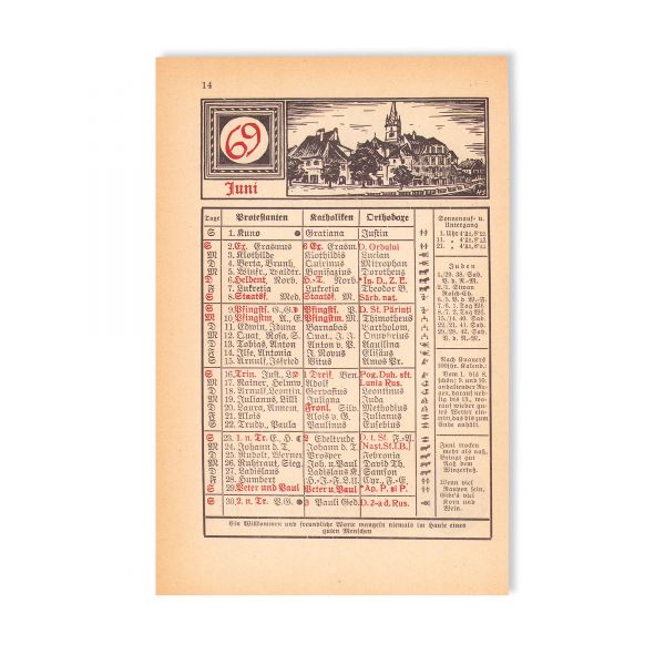 Calendarul Prietenului Poporului Transilvănean, pe anii 1934, 1935, 1937 și 1938