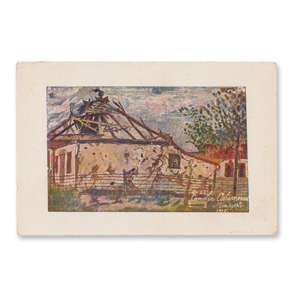 Camelia Achimescu, Orașul Mărășești după război, 1918, 12 cărți poștale ilustrate