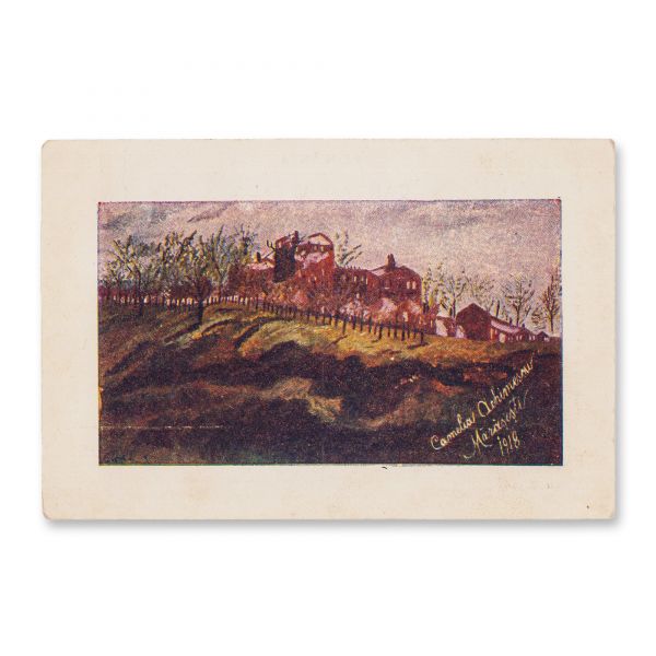 Camelia Achimescu, Orașul Mărășești după război, 1918, 12 cărți poștale ilustrate