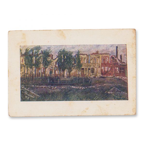 Camelia Achimescu, Orașul Mărășești după război, 1918, 12 cărți poștale ilustrate