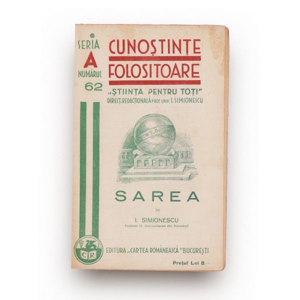 Colecție Cunoștințe Folositoare - „Știința pentru toți”, 7 broșuri, 1923-1939 