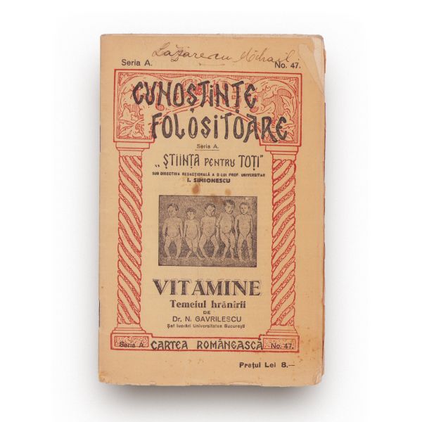 Colecție Cunoștințe Folositoare - „Știința pentru toți”, 7 broșuri, 1923-1939 