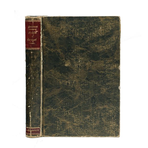 Mihai Eminescu, Proză și versuri, 1890, editat de V. G. Morțun, ediție de lux, numerotată