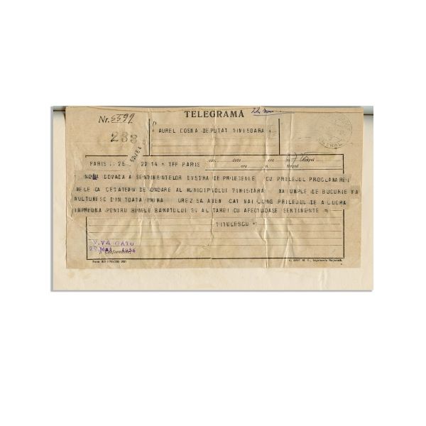 Amintiri despre Nicolae Titulescu, manuscris