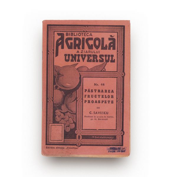 Mulgerea rațională și îngrijirile laptelui + Păstrarea fructelor proaspete + Cultivarea pătlăgelelor roșii, 1934-1944