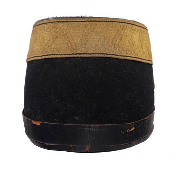 Shako de ofițer de infanterie austriac, prim locotenent