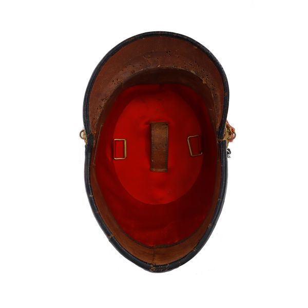 Shako de ofițer de infanterie austriac, prim locotenent