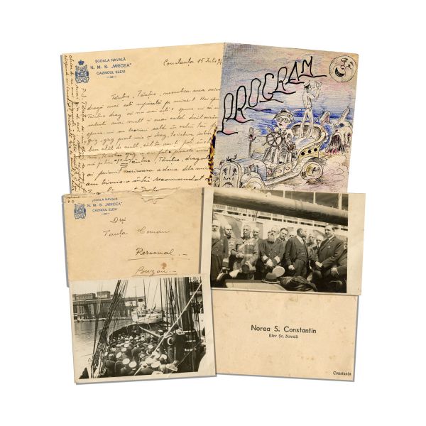 Școala Navală Constanța, documente din arhivele elevilor