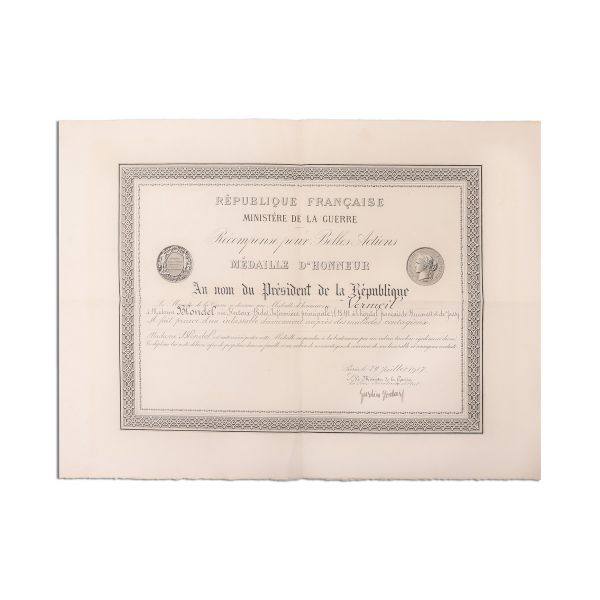 Camille Blondel și Jeanne Blondel Bidos, 17 documente personale