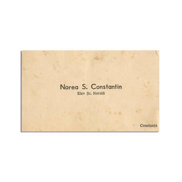 Școala Navală Constanța, documente din arhivele elevilor