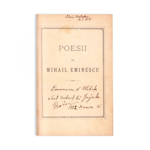 Mihai Eminescu, Poezii, 1892, Ediția a VI-a