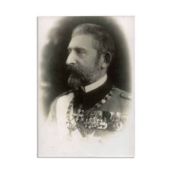 Regele Ferdinand I al României, fotografie de presă