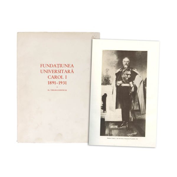 Al. Tzigara-Samurcaș, Fundațiunea Universitară Carol I, 1933