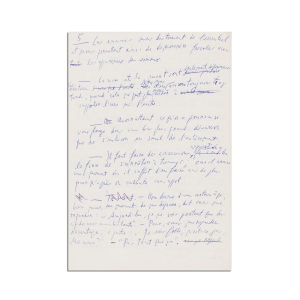 Emil Cioran, Aveux et anathèmes, manuscrisul lucrării integrale