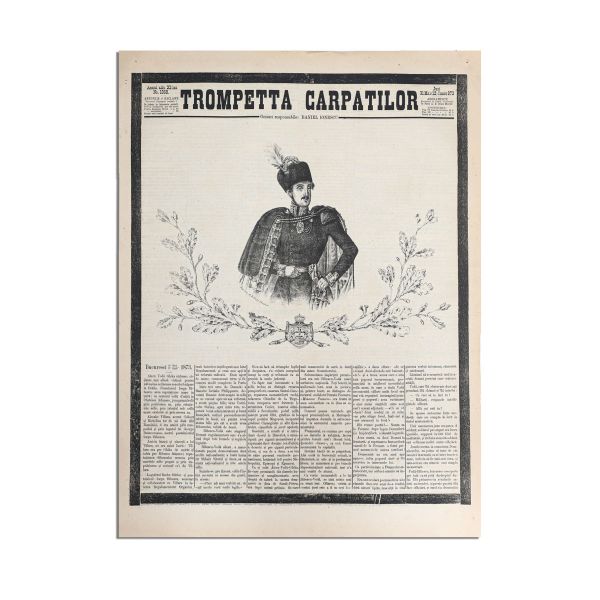 Publicația „Trompeta Carpaților”, Anul XI, Nr. 1068, 31 mai/12 iunie 1873