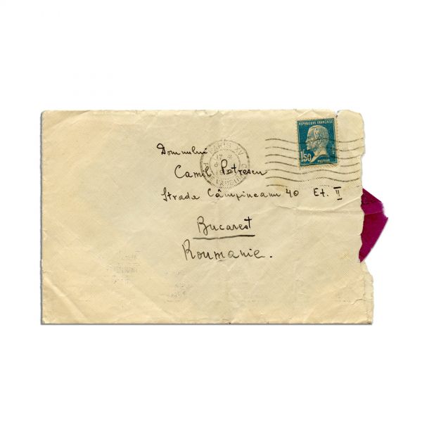 Mihail Sebastian, scrisoare olografă pentru Camil Petrescu, 5 ianuarie 1931 