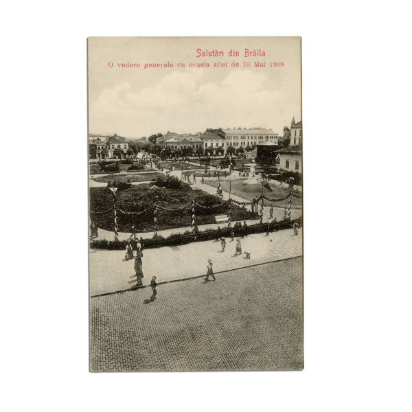 Album cu 234 cărți poștale din Brăila