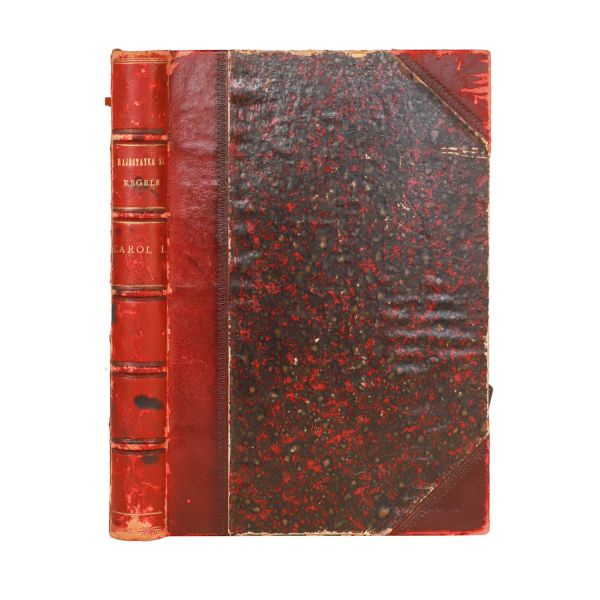 Maior C. Negreanu, Maiestatea Sa Regele Carol I, vol. I, 1898, cu dedicație