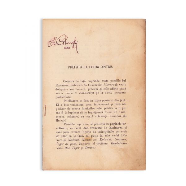 Mihai Eminescu, Poezii, 1907,  Ediția a X-a