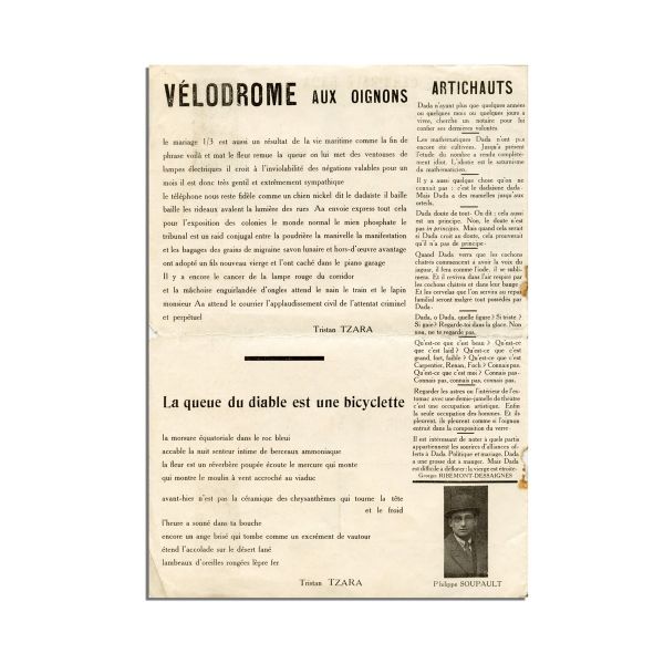 Publicația „DADAPHONE”, nr. 7, martie 1920
